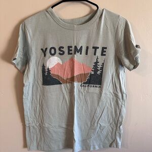 Zoe + Liv Green Yosemite Graphic Tee